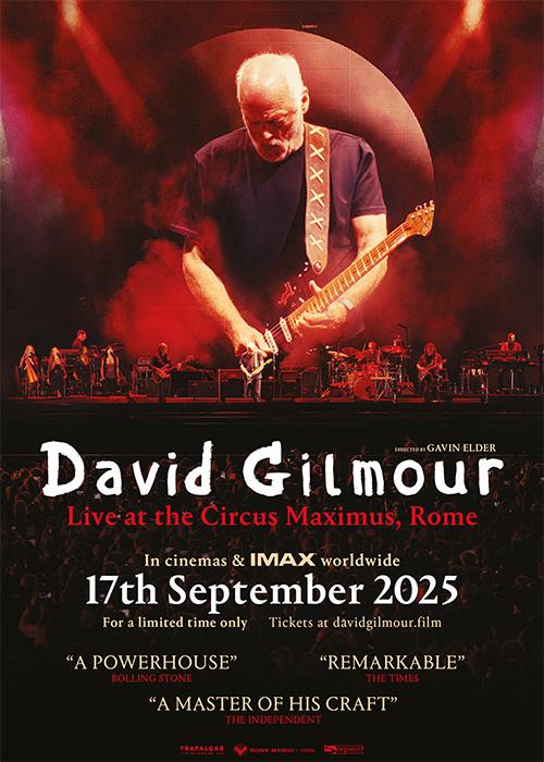 David Gilmour Live at the Circus Maximus, Rome.